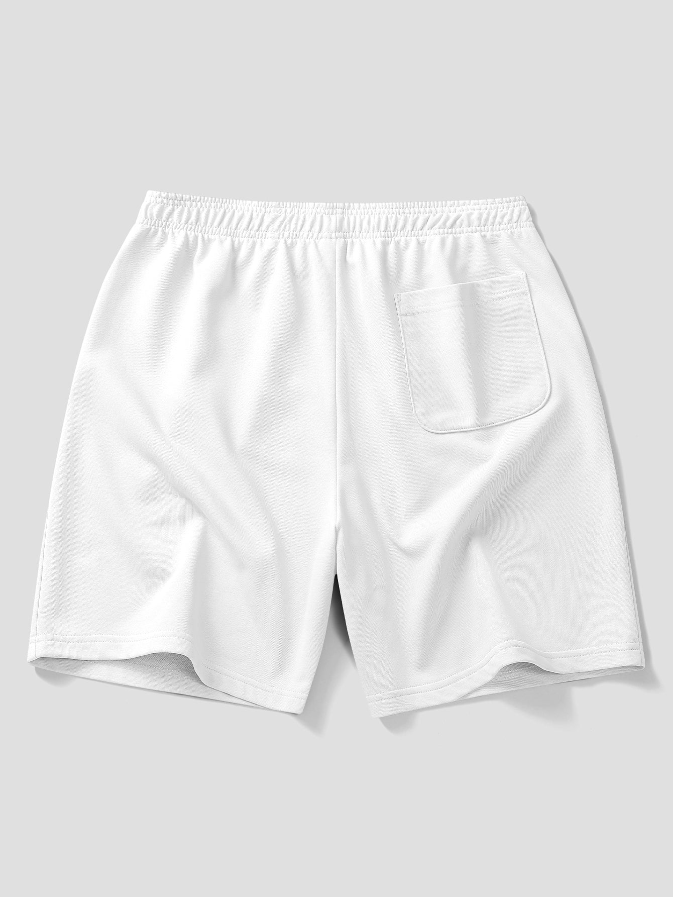 Relax Fit Contrast Cotton Polo & Cotton Drawstring 7" Shorts