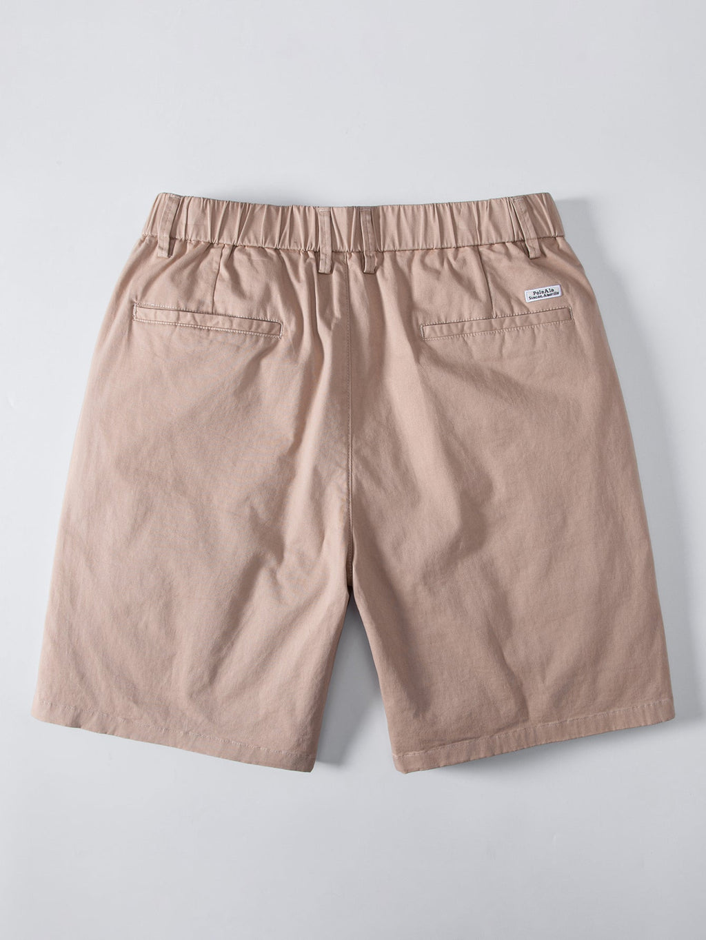 Stripe Waffle T-Shirt & Elastic Waist Chino Shorts