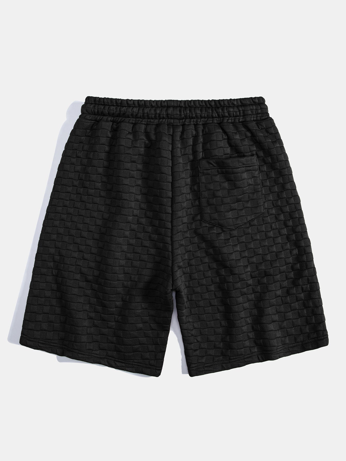 Relax Fit Checkerboard T-Shirt & Checkerboard Jacquard Shorts