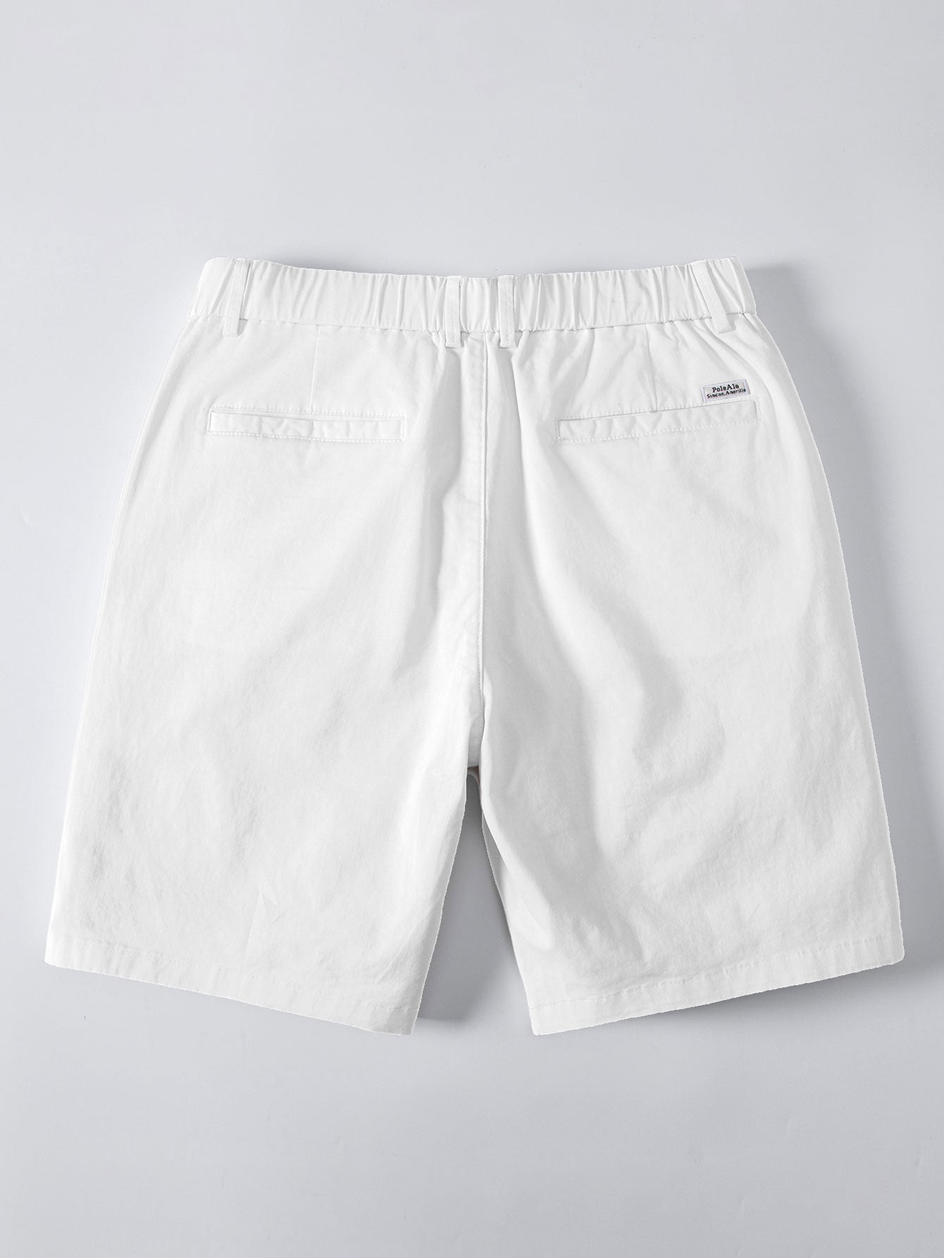 Stripe Waffle T-Shirt & Elastic Waist Chino Shorts