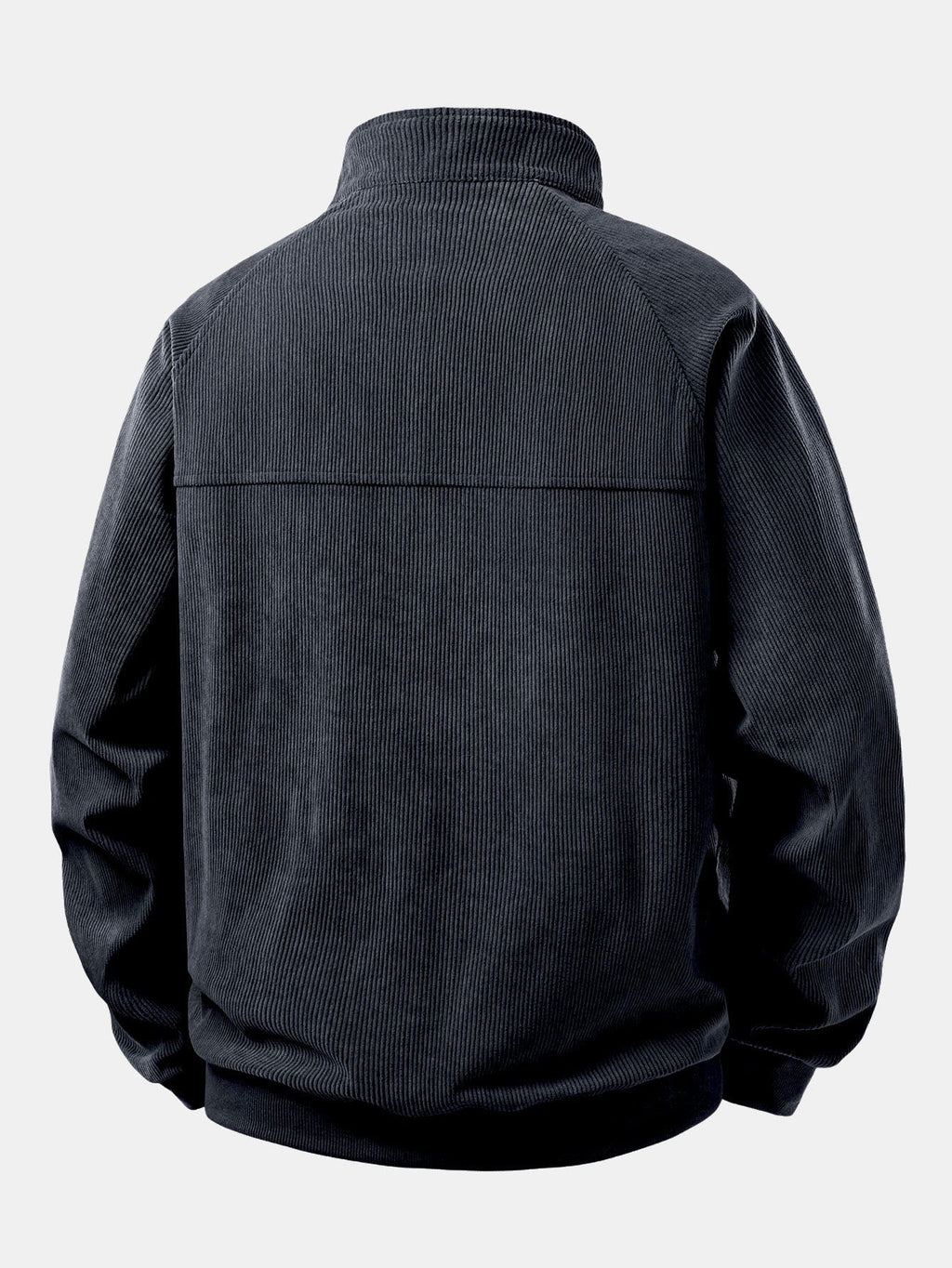 Quarter Zip Corduroy Raglan Sleeve Sweatshirt & Straight Leg Corduroy Pants