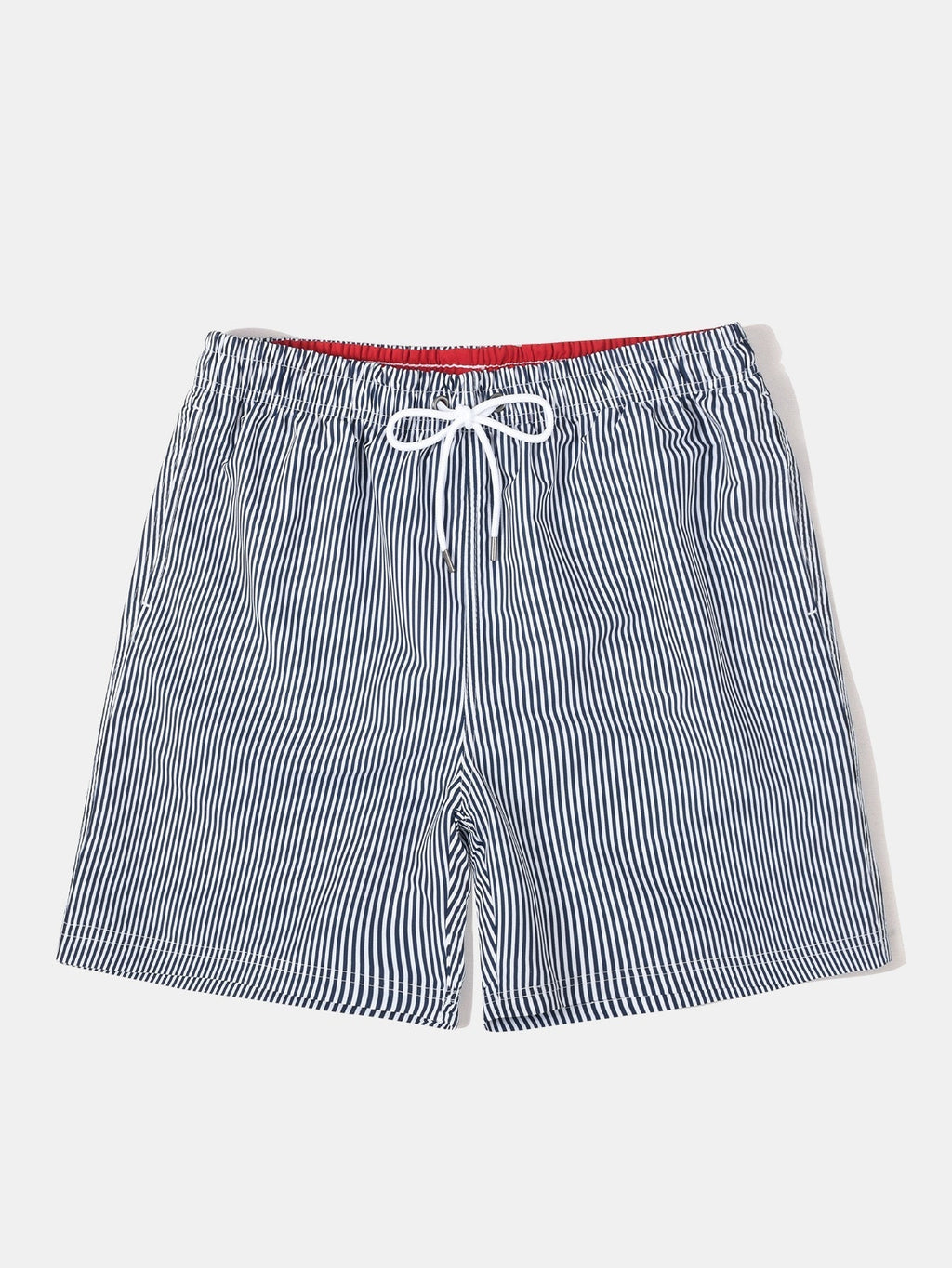 Ilha Sailing Print Button Up Shirt & Vertical Striped String Swims
