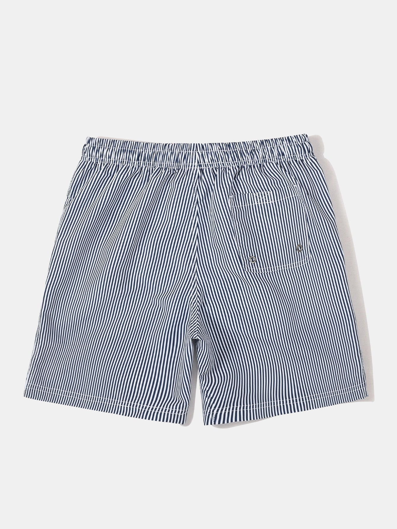 Ilha Sailing Print Button Up Shirt & Vertical Striped String Swims