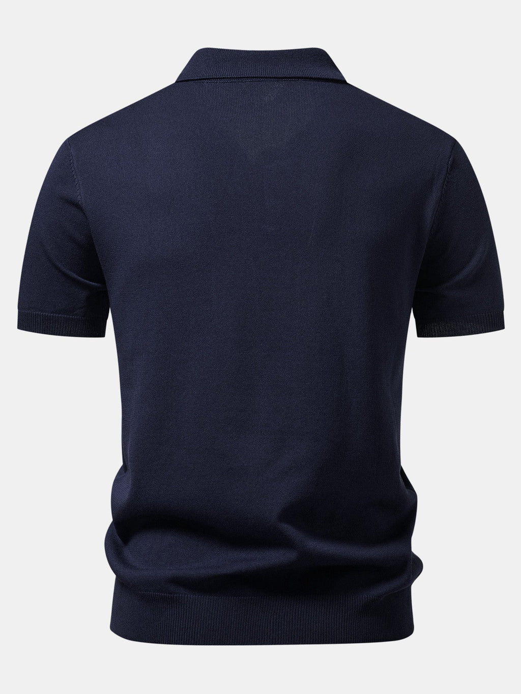Basic Knit Polo & Knit Shorts