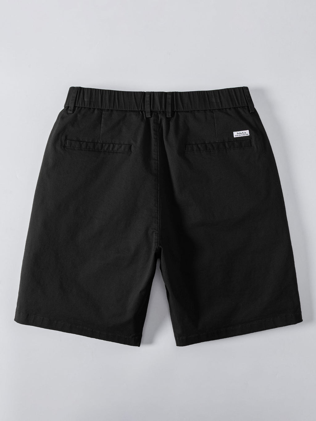 Stripe Waffle T-Shirt & Elastic Waist Chino Shorts