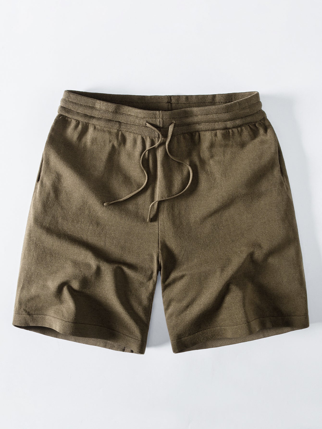 Basic Knit Polo & Knit Shorts