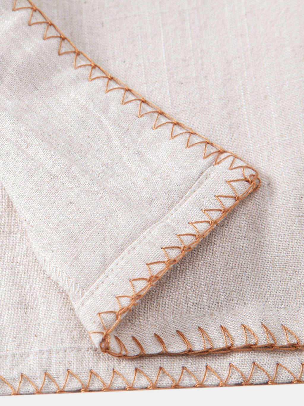 Contrast Stitching Linen Rayon Blend Cuban Shirt & Crinkle Textured Straight Leg Pants