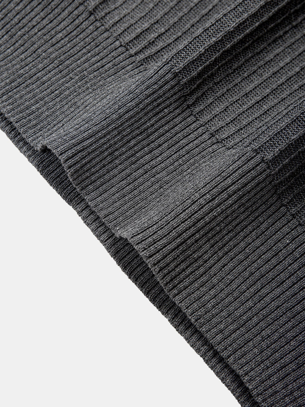 Contrast Trim Knit Polo Shirt & Slim Fit Tapered Trousers