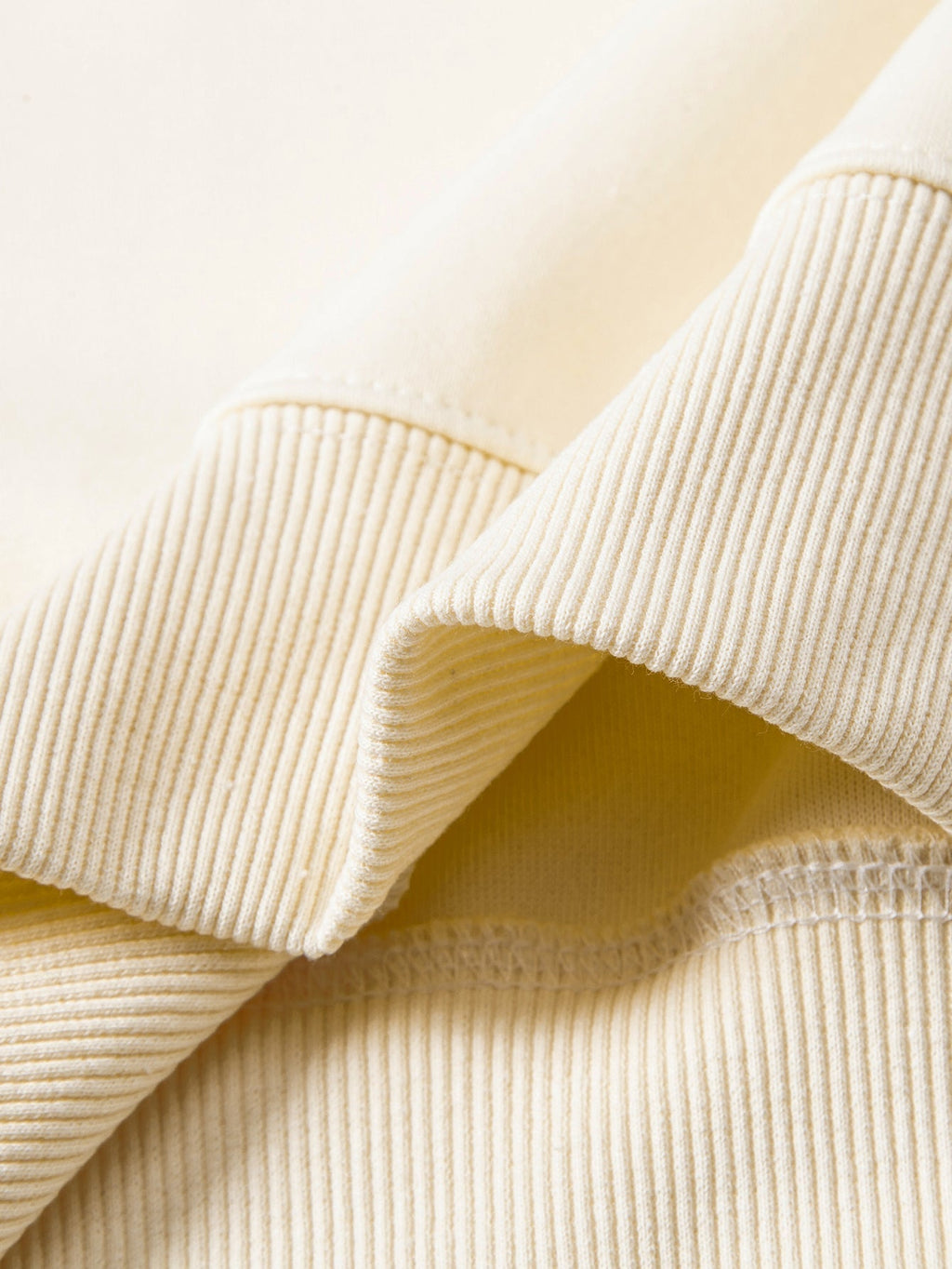 Relax Fit Contrast Polo Sweatshirt & Straight Leg Pleated Pintuck Sweatpants