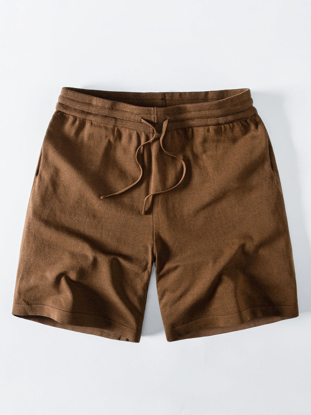 Basic Knit Polo & Knit Shorts