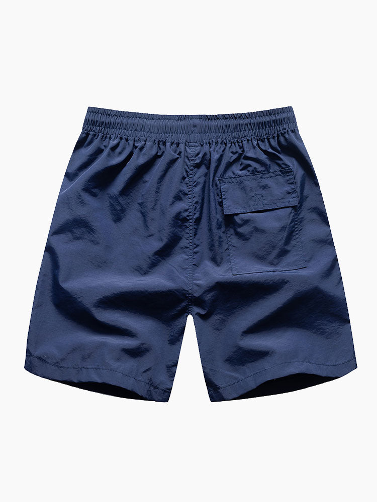Los Angeles Print Contrast Ringer T-Shirt & Swim Shorts