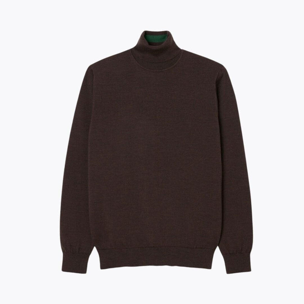Merino Wool Roll Neck Sweater